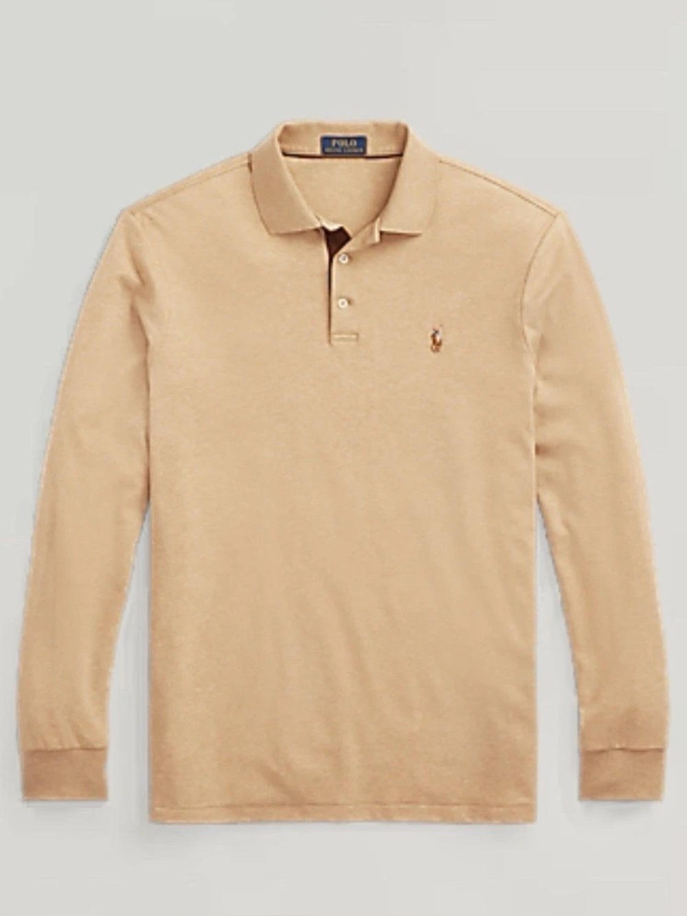 Polo Ralph Lauren Soft Touch Long Sleeve Polo Shirt